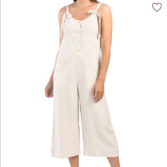 ✨Shinestar✨Comfy Pocketed Front Tie Overalls🔥 - Picture 2 of 9